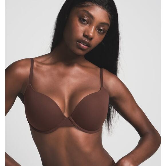 Women's Skims Fits Everybody Push Up Bra size 38D in Cocoa - Picture 5 of 5